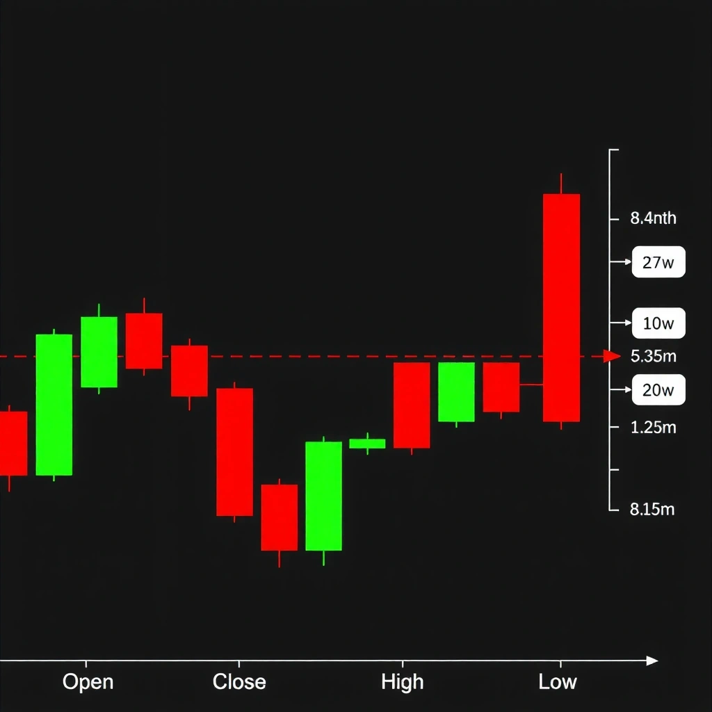 Estructura de vela japonesa